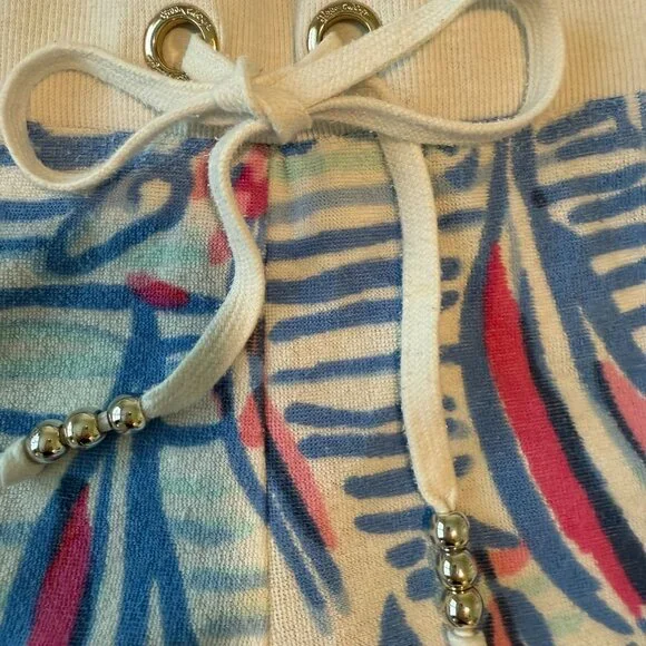 Lilly Pulitzer Romper Dixon Sailboat Terry Cover Up  Size Small - Picture 4 of 5